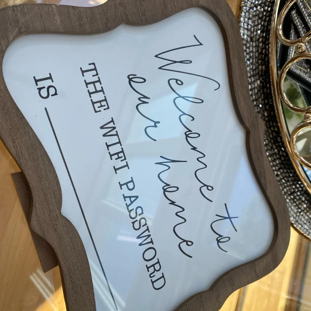 Rustic Wi-Fi Sign - Picture 6 of 7